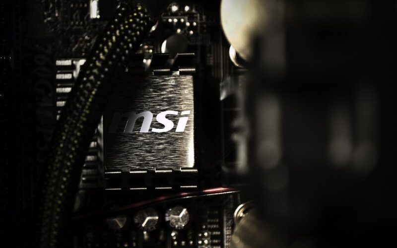 MSI Motherboard Component — Black