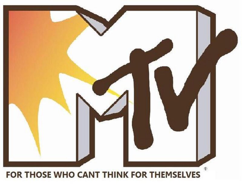 MTV logo with slogan