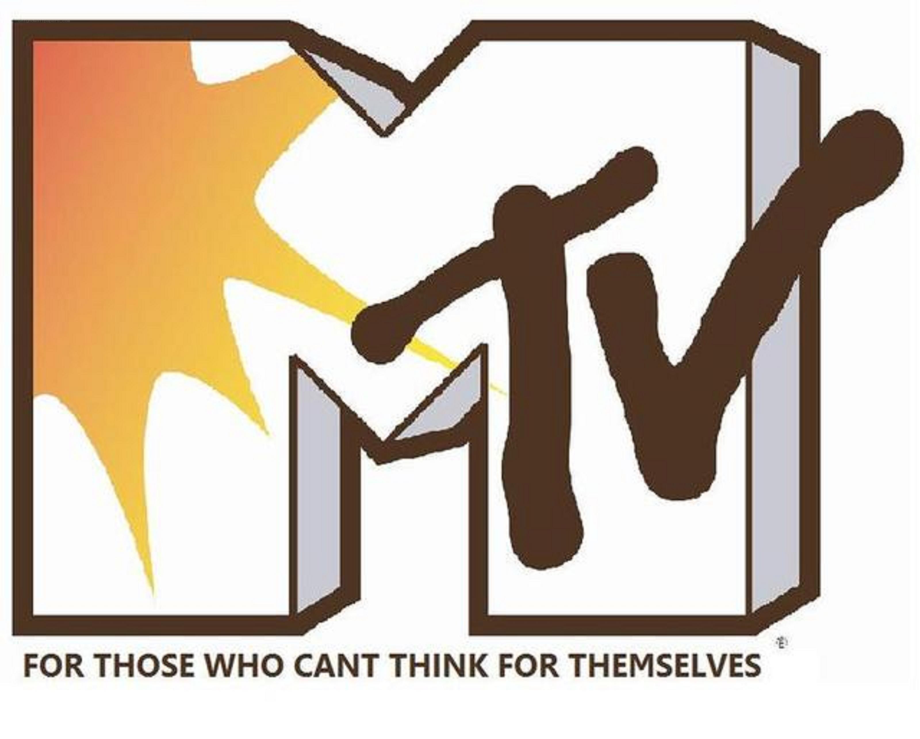 MTV logo with slogan
