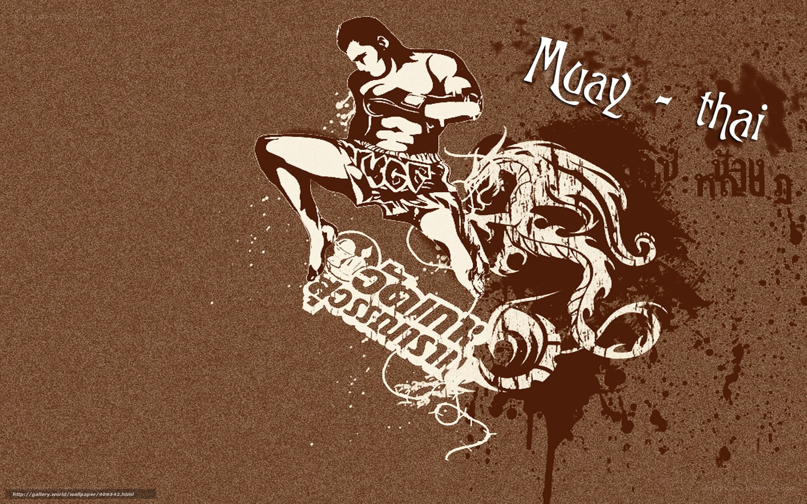 Muay Thai Fighter Art
