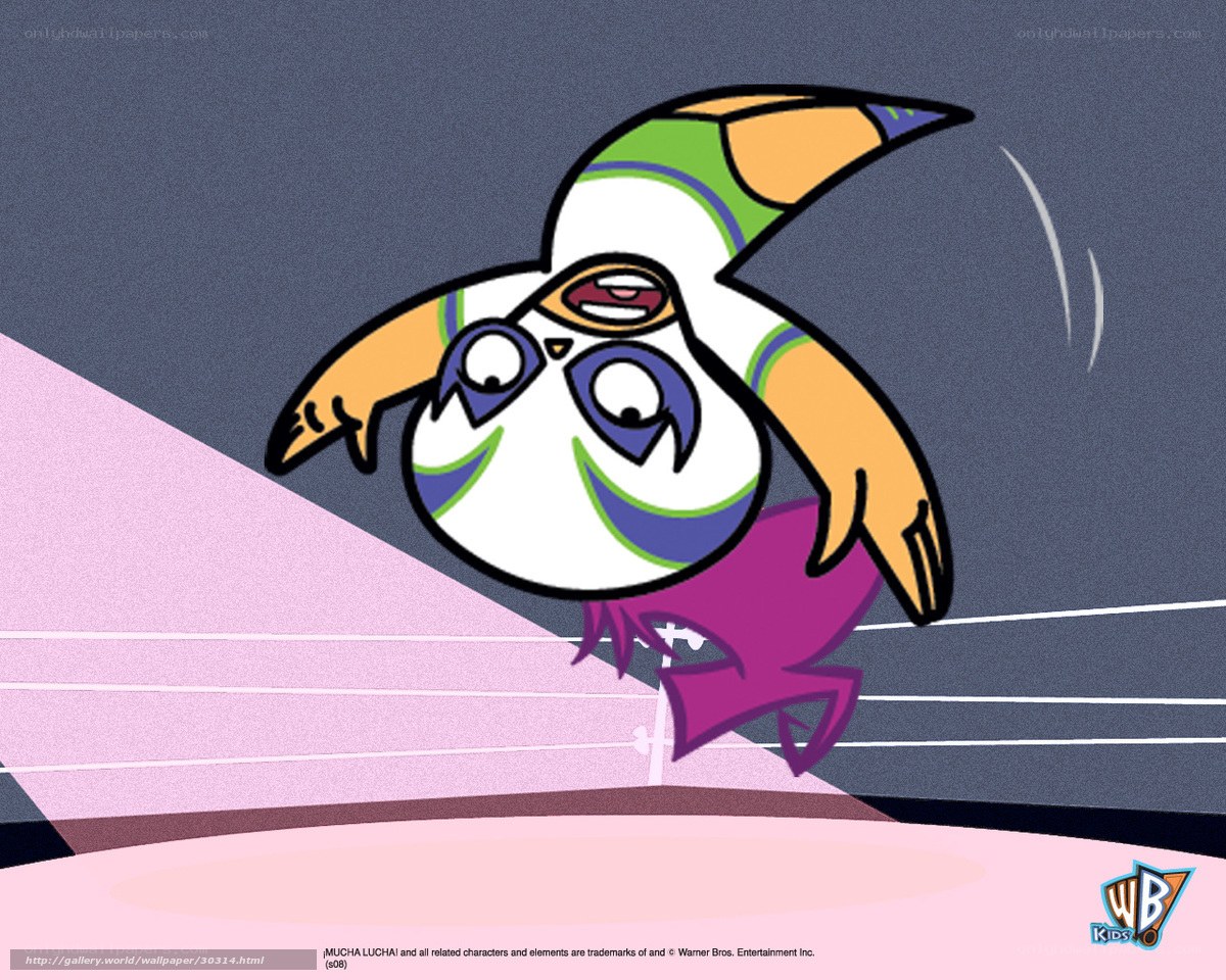 Mucha Lucha character in ring
