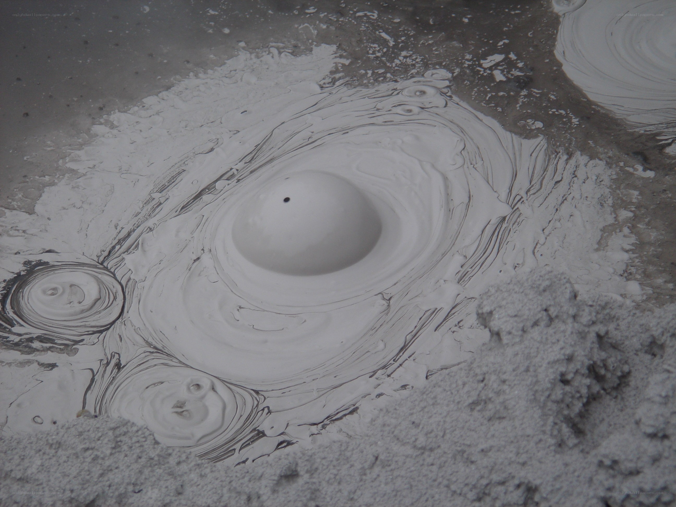 mud volcano eruption