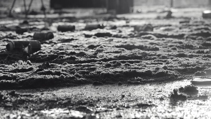 Muddy Ground with Cans
