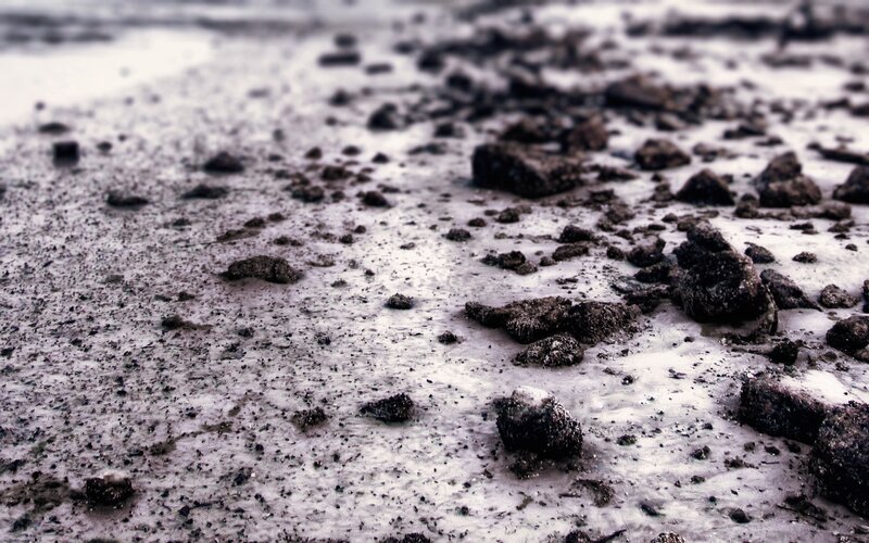 Muddy Ground with Clumps
