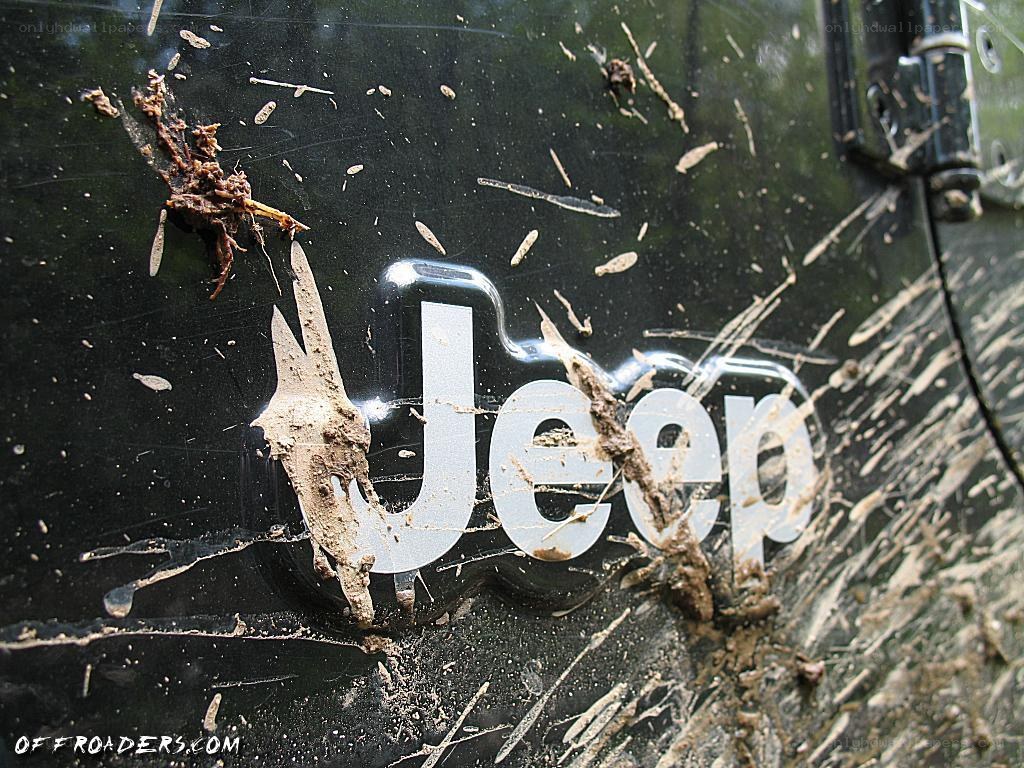 Muddy Jeep emblem