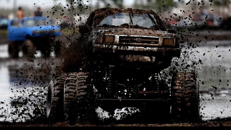 Muddy Monster Truck