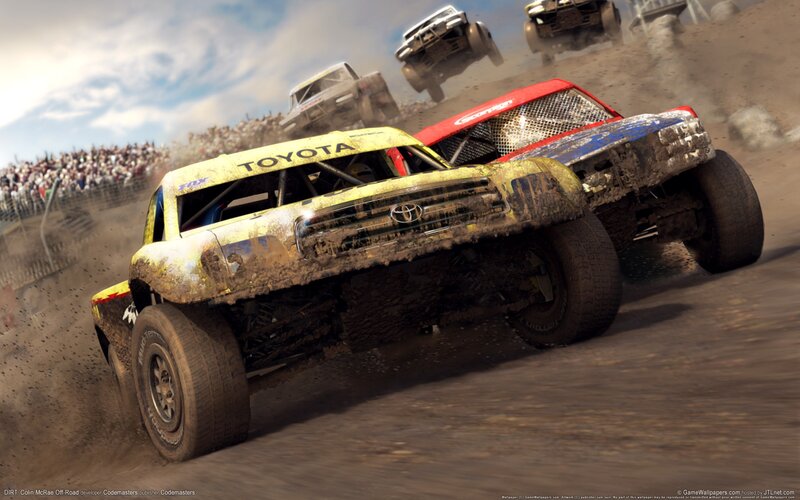 Muddy Off-road Trucks