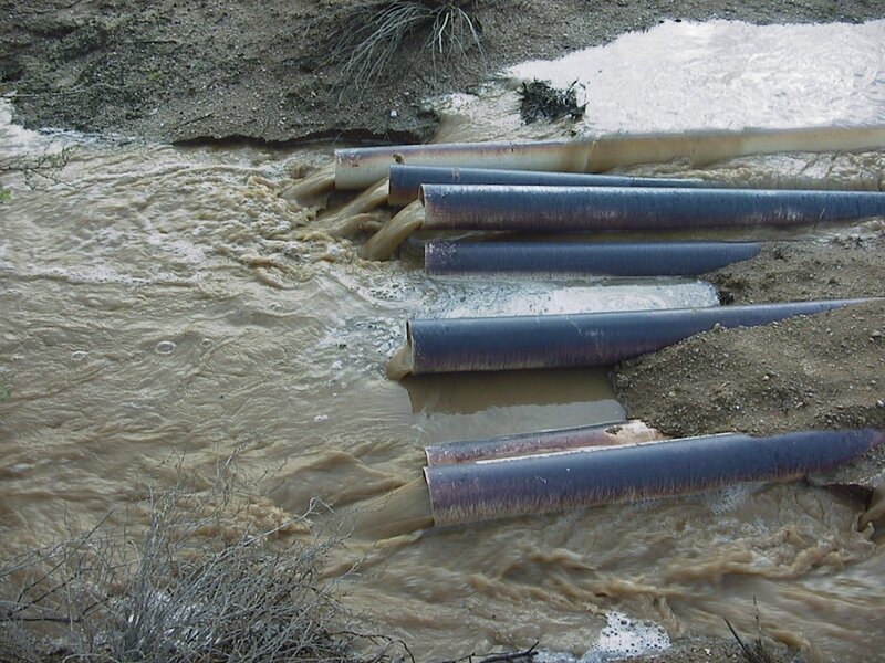 Muddy Water Flowing