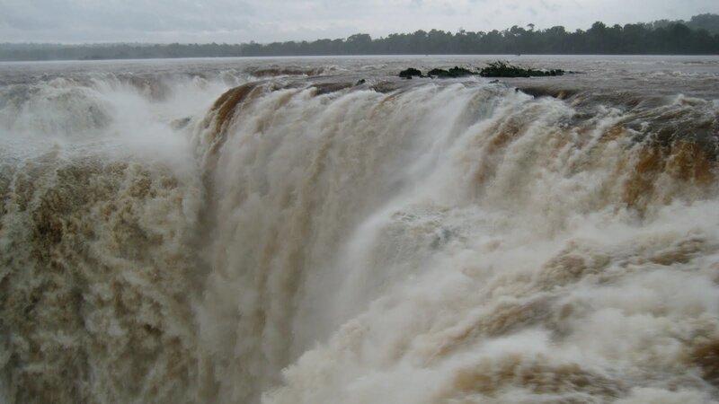 Muddy Waterfall — Brown
