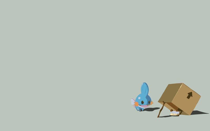 Mudkip under Box
