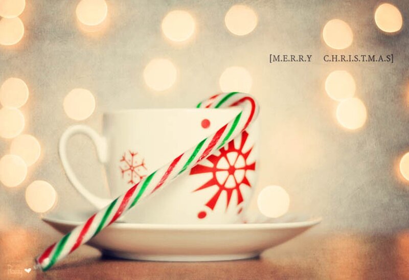 Mug with Candy Cane