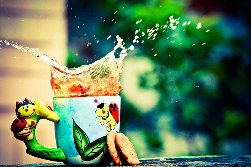 Mug with Liquid Splash