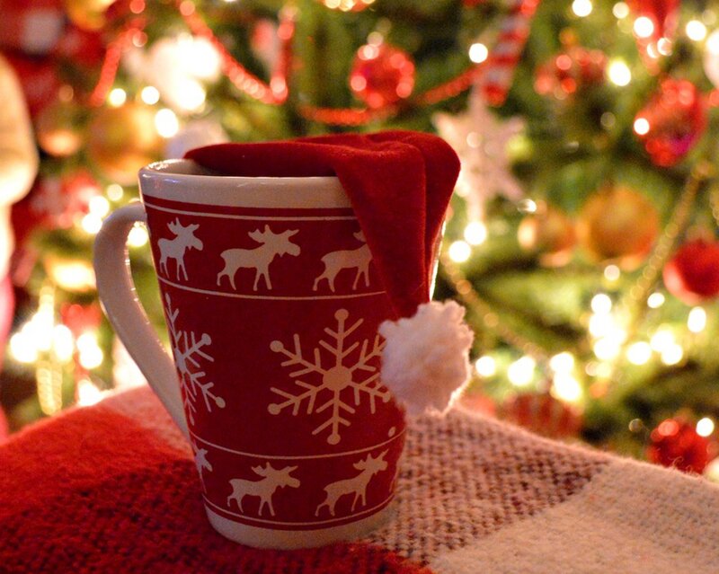 Mug with Santa Hat