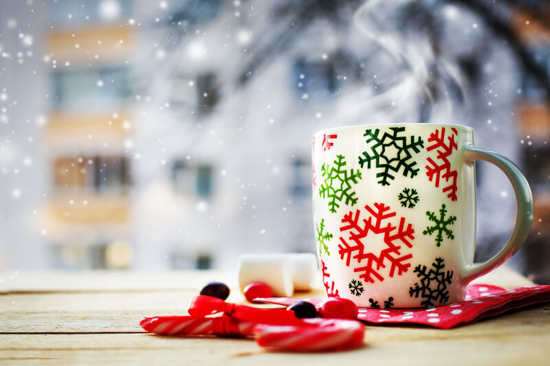 Mug with Snowflakes