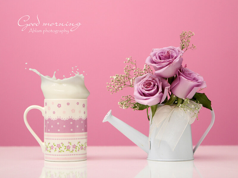 Mug with Splashing Milk