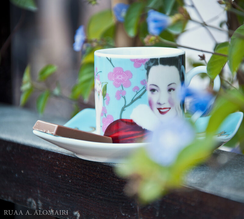 Mug with Woman's Face