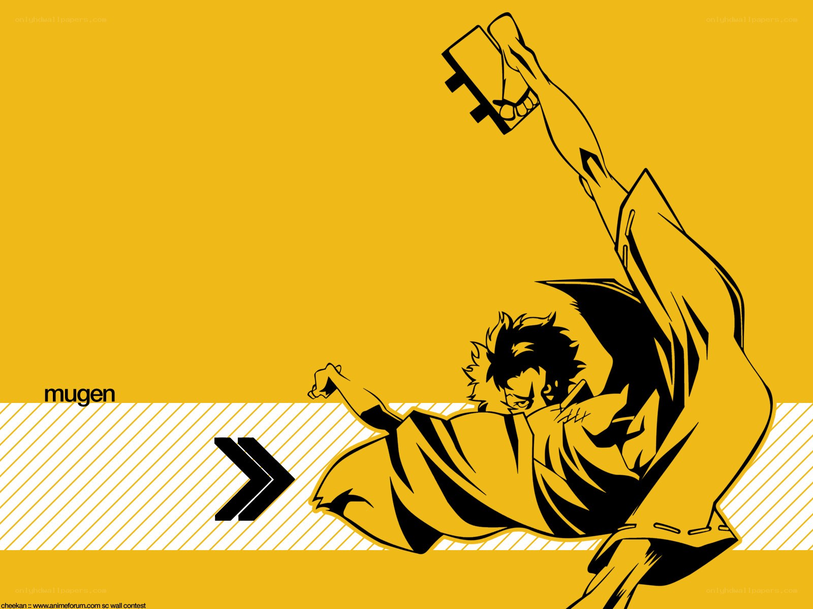 Mugen anime character action