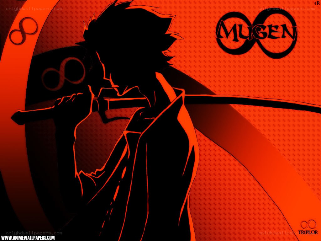 Mugen anime character silhouette