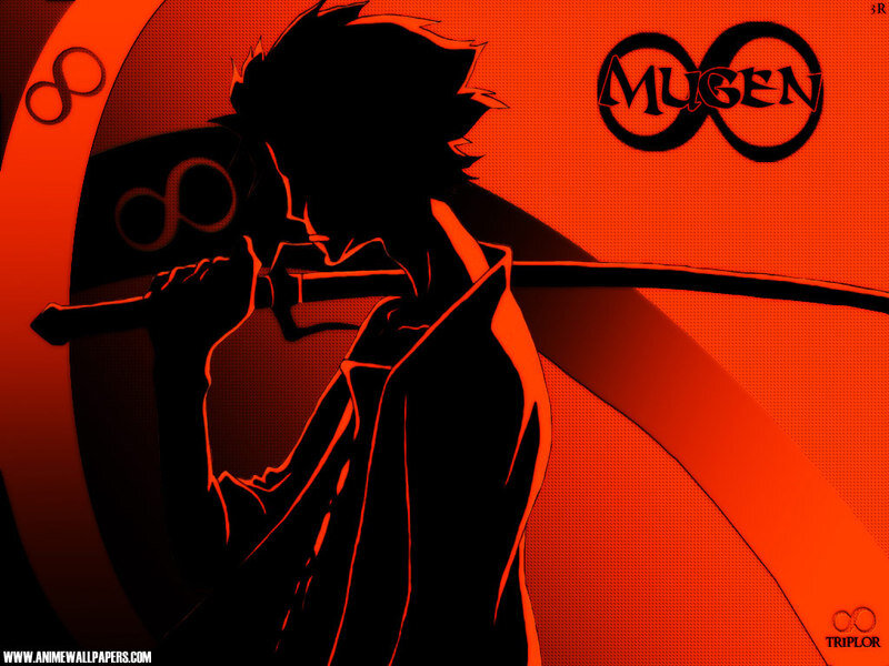 Mugen anime character silhouette