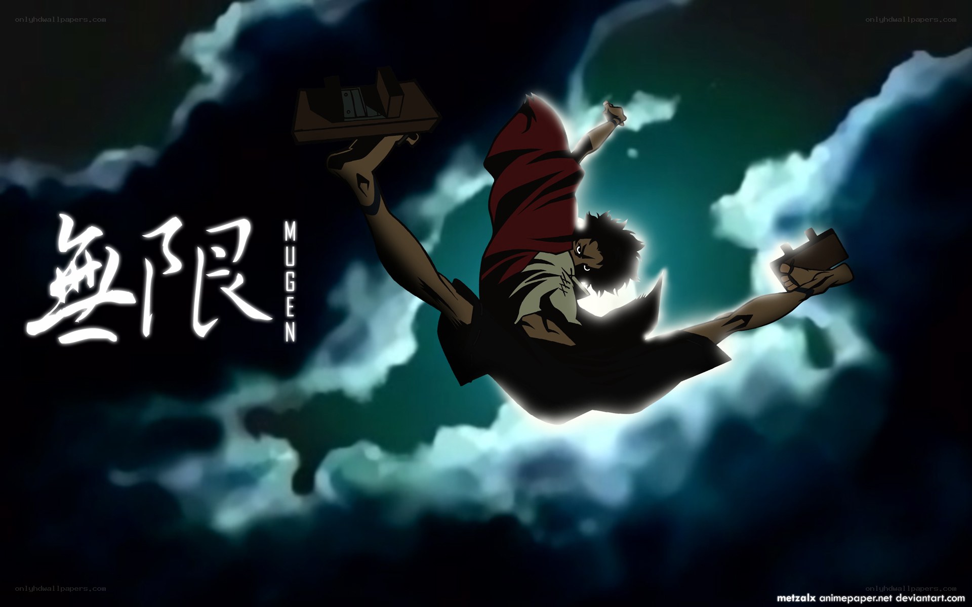 Mugen character in action