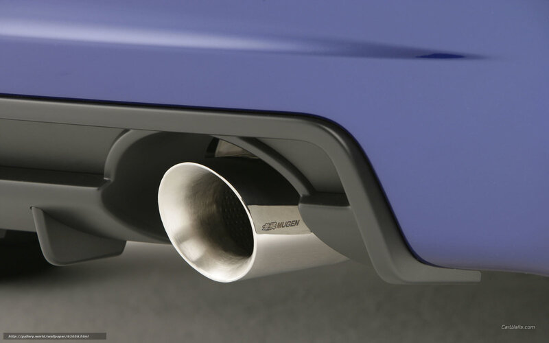 Mugen exhaust system