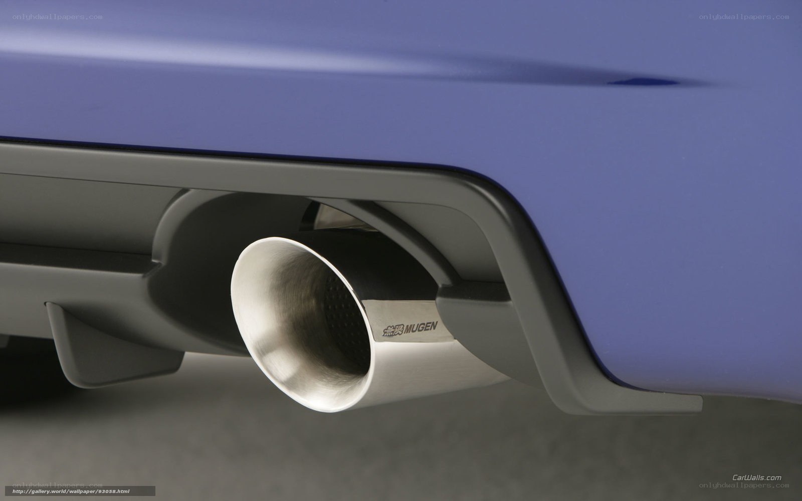 Mugen exhaust system