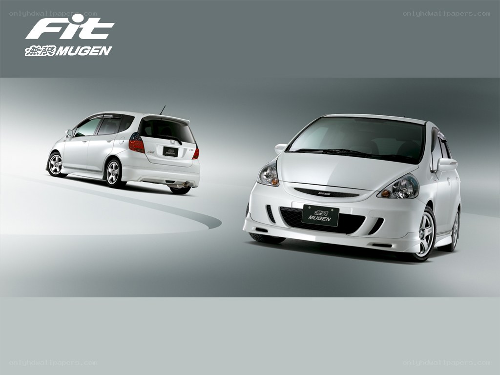 Mugen Honda Fit advertisement