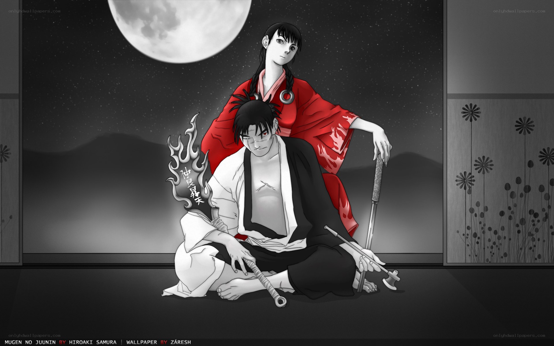 Mugen no Juunin characters