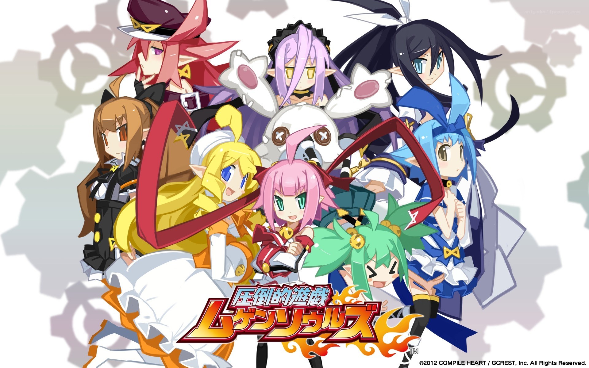 Mugen Souls game art