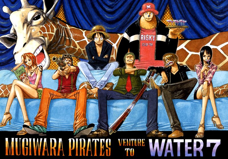 Mugiwara Pirates Venture to Water 7