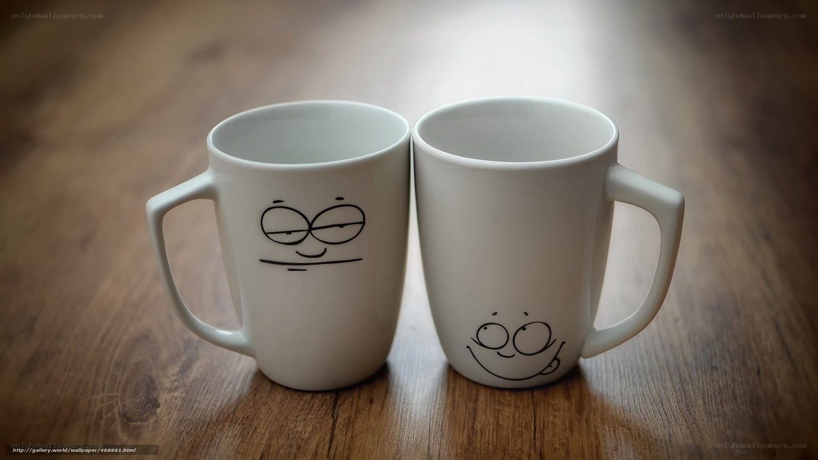 mugs with cartoon faces