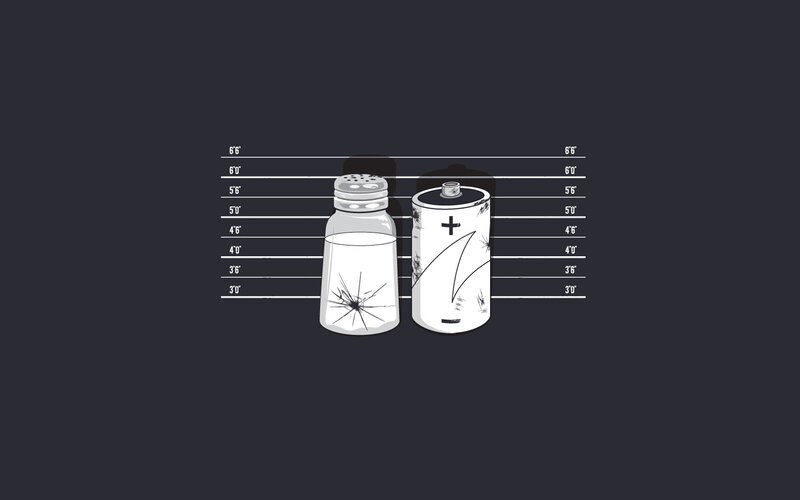 mugshot of salt and battery