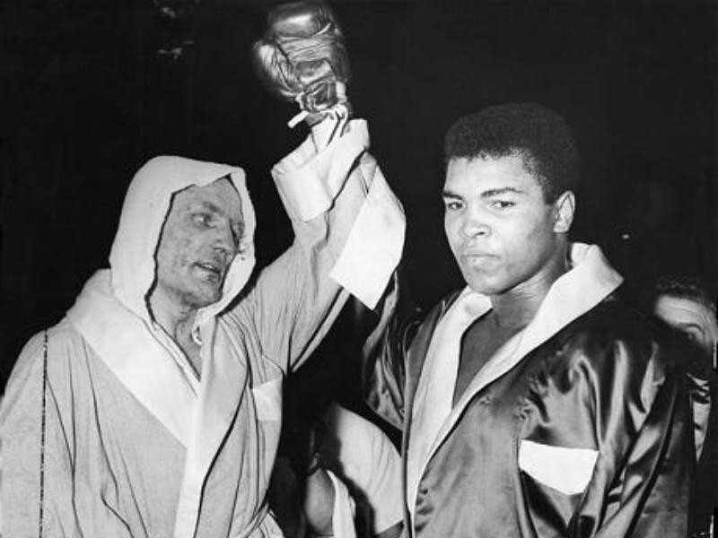 Muhammad Ali and Opponent