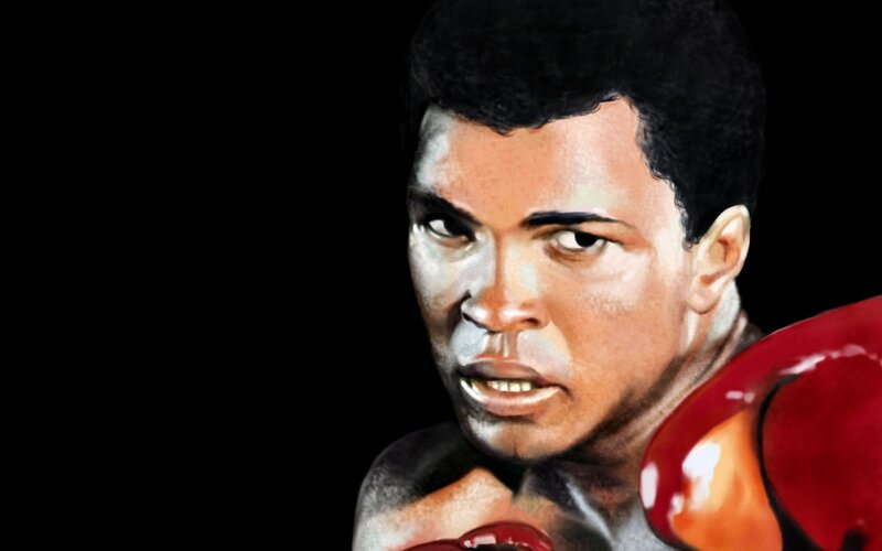 Muhammad Ali Boxing — Red