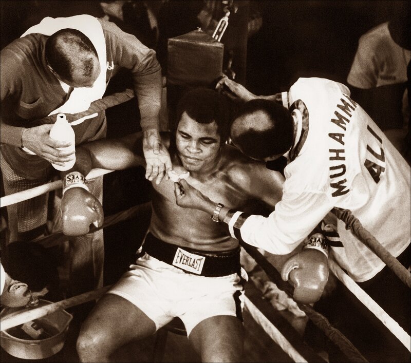 Muhammad Ali in the ring