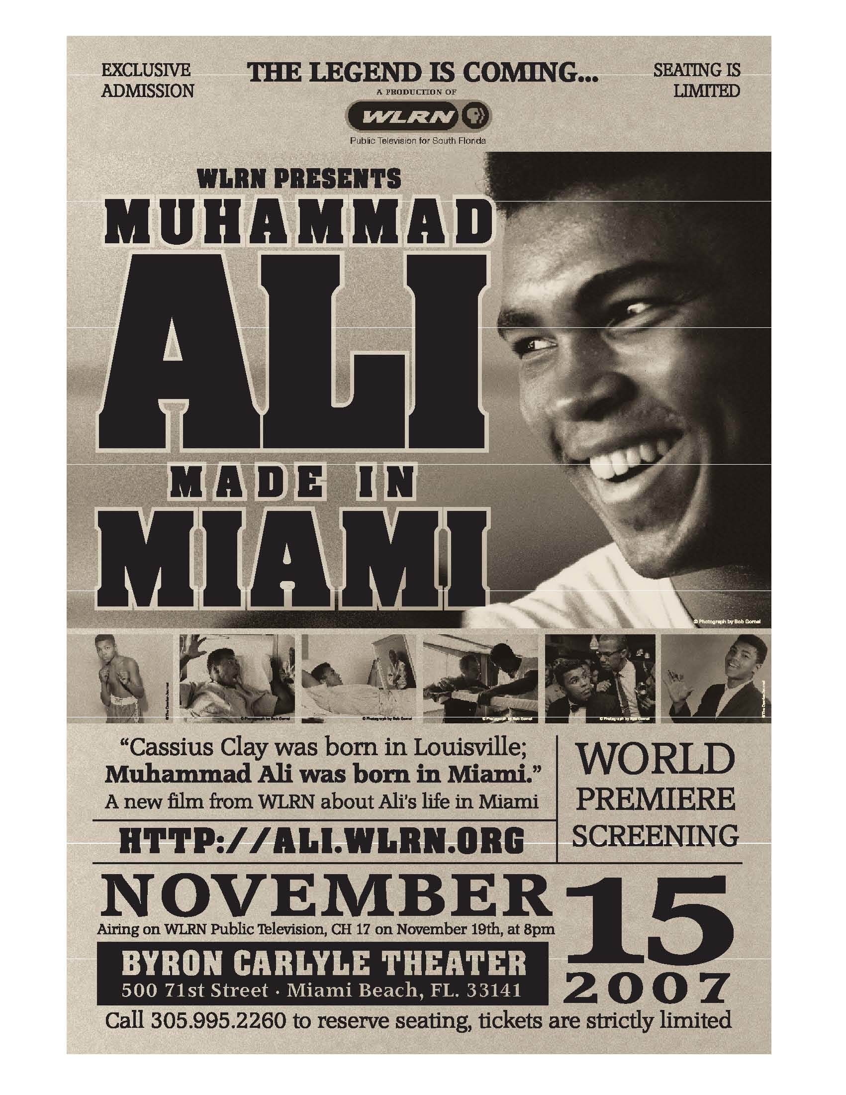 Muhammad Ali made in Miami