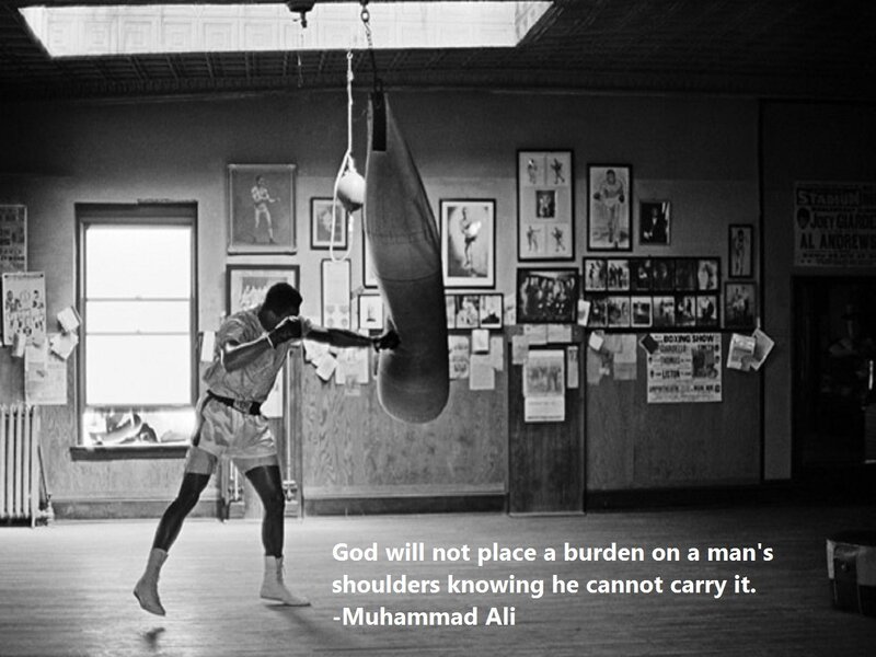 Muhammad Ali training