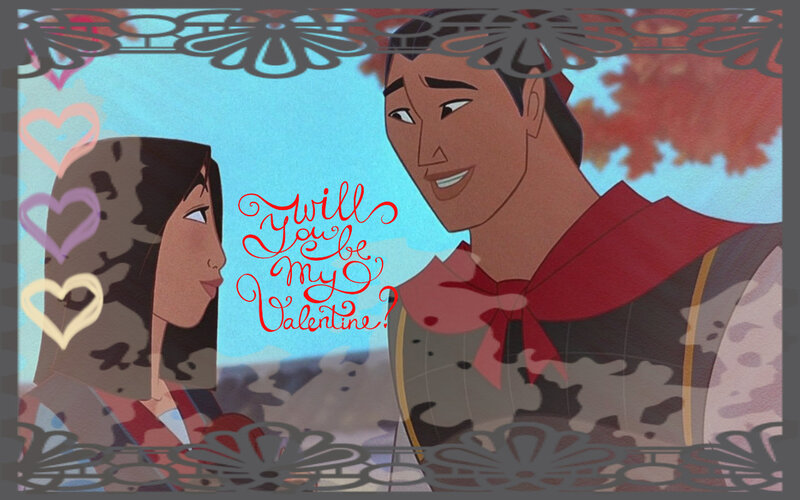 Mulan and Li Shang
