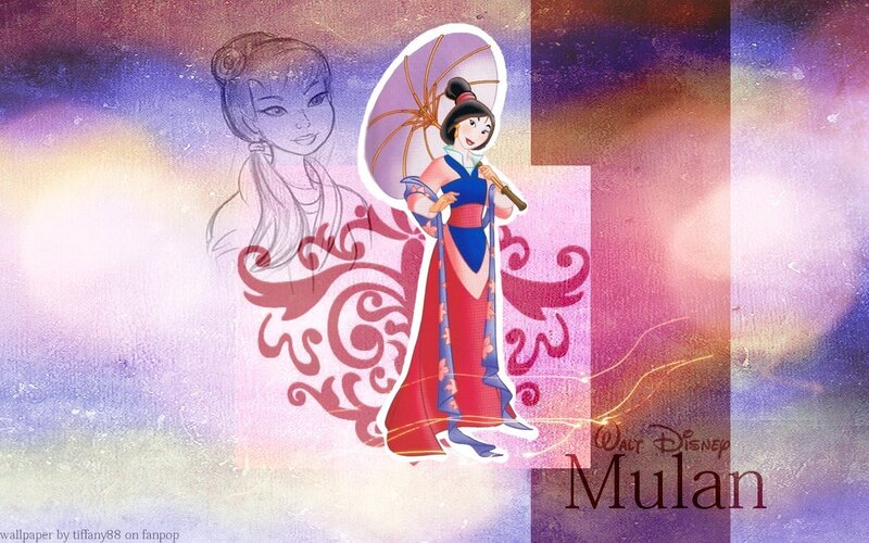 Mulan Character Illustration