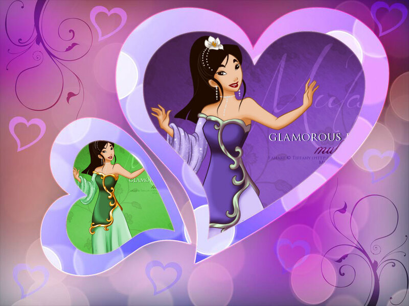 Mulan in Two Dresses