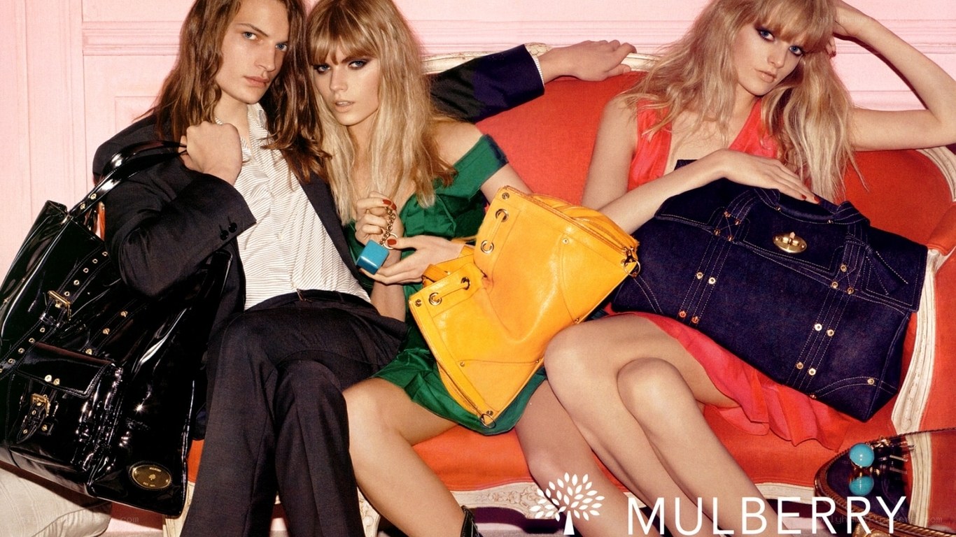 Mulberry fashion advertisement