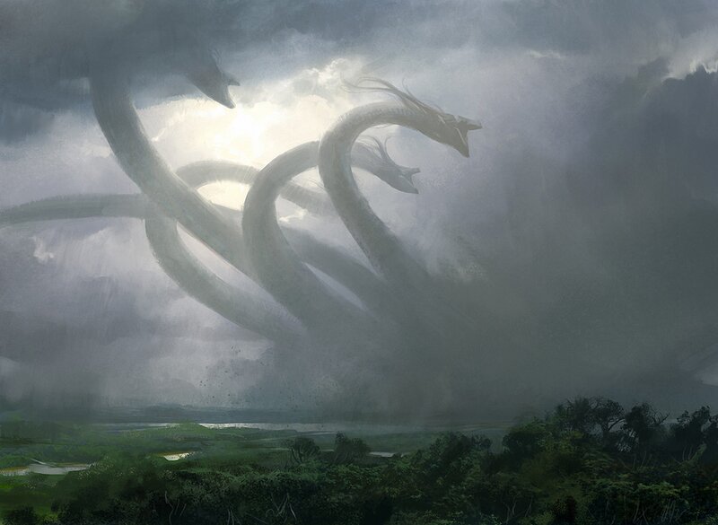 Multi-headed Serpent — Gray