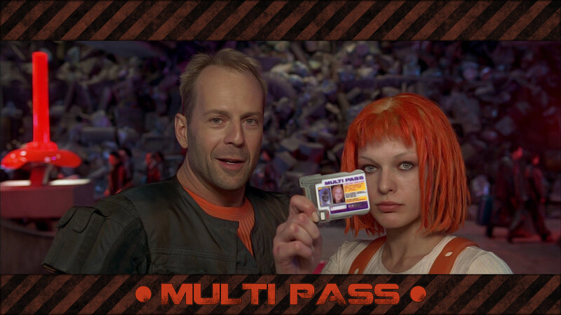 Multi Pass from The Fifth Element