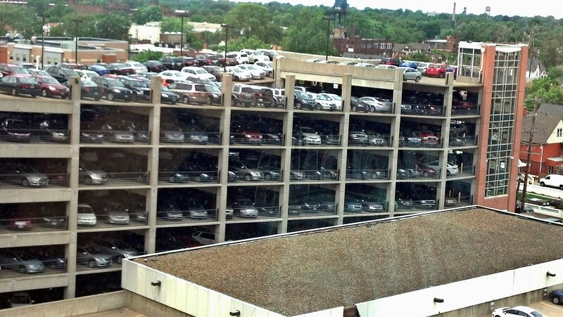 Multi-story Parking Garage — Gray