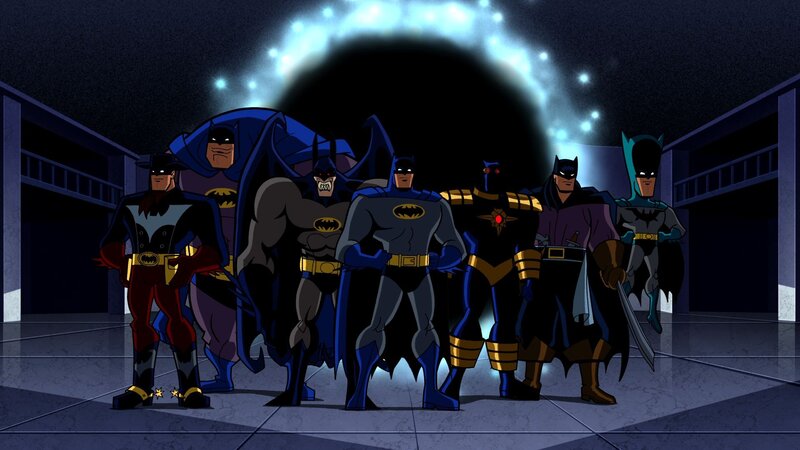Multiple Batman Characters — Black