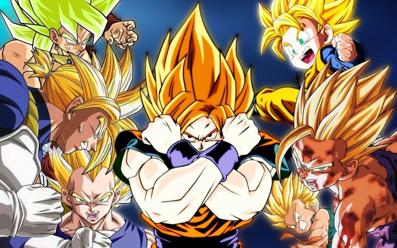 Multiple Dragon Ball Characters
