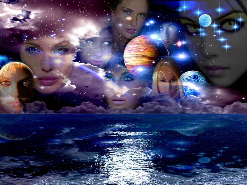 Multiple Women's Faces