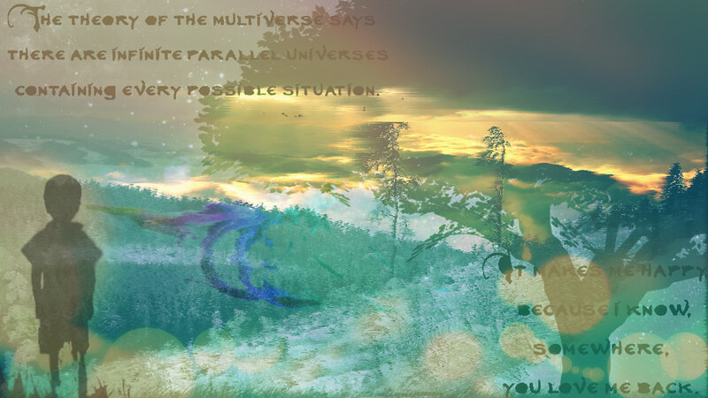 Multiverse theory art