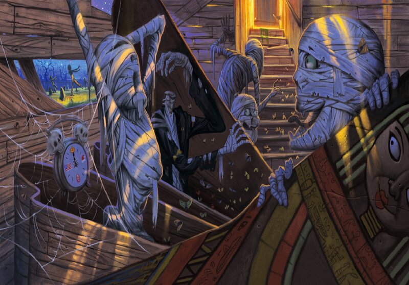 Mummies in a Ship