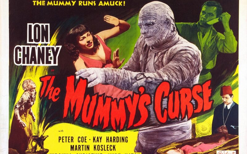 Mummy Attacking Woman